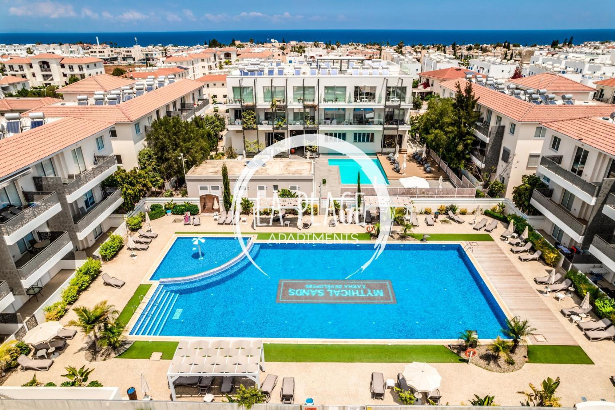 ♥ Sunny&Cozy Family Apartment ★ Walk To The Beach☼ Paralimni Exteriör bild